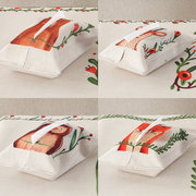 原创纸巾套可爱卡通纸抽盒棉麻，纸巾袋抽纸盒环保纸巾盒