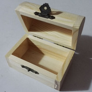DIY手工涂色木盒笔筒 木质宝盒圆形创意填色玩具 幼儿园采购