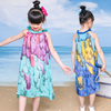 女童夏季连衣裙海边度假儿童长裙吊带波西米亚沙滩裙大童女孩花裙