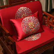 促中式红木沙发坐垫古典实木家具坐垫带靠背海绵防滑加厚椅子坐厂
