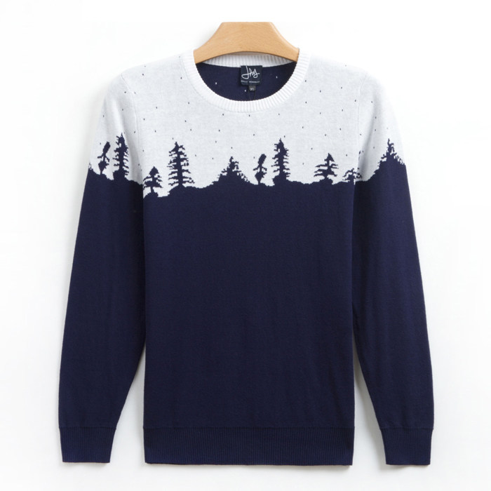 张亮李敏镐同款<em>毛衣</em> <em>男士</em>针织衫 圆领套头<em>修身</em>