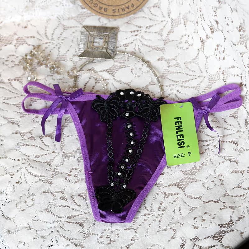 蕾丝<em>女性内裤</em> 性感诱惑丁字裤 <em>女士内裤</em> <em>女士</em>带