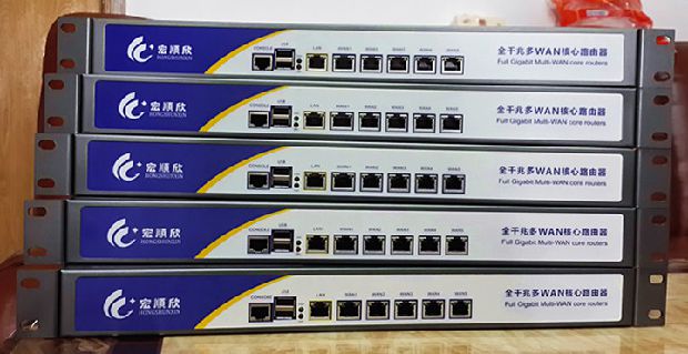 037 6网口软路由 微信营销 WIFI广告路由 AC A