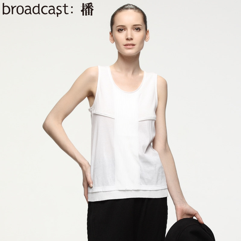 <em>播女装正品</em>2013秋新款韩版修身针织背心吊带