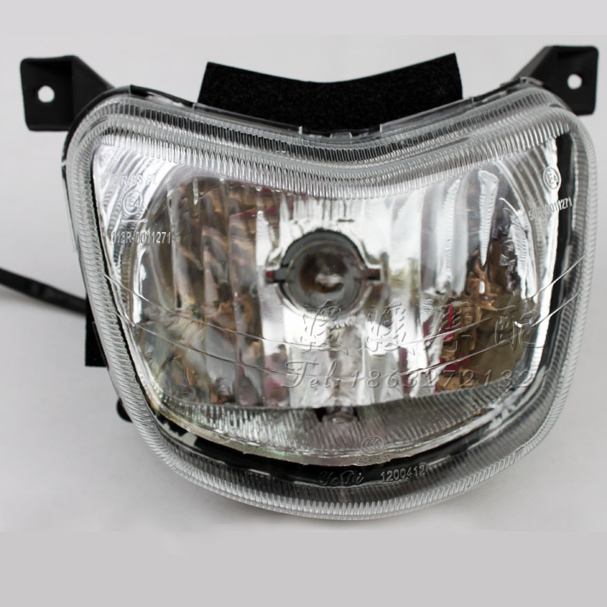 豪爵铃木银豹前大灯 HJ125K-2前大灯 HJ125-