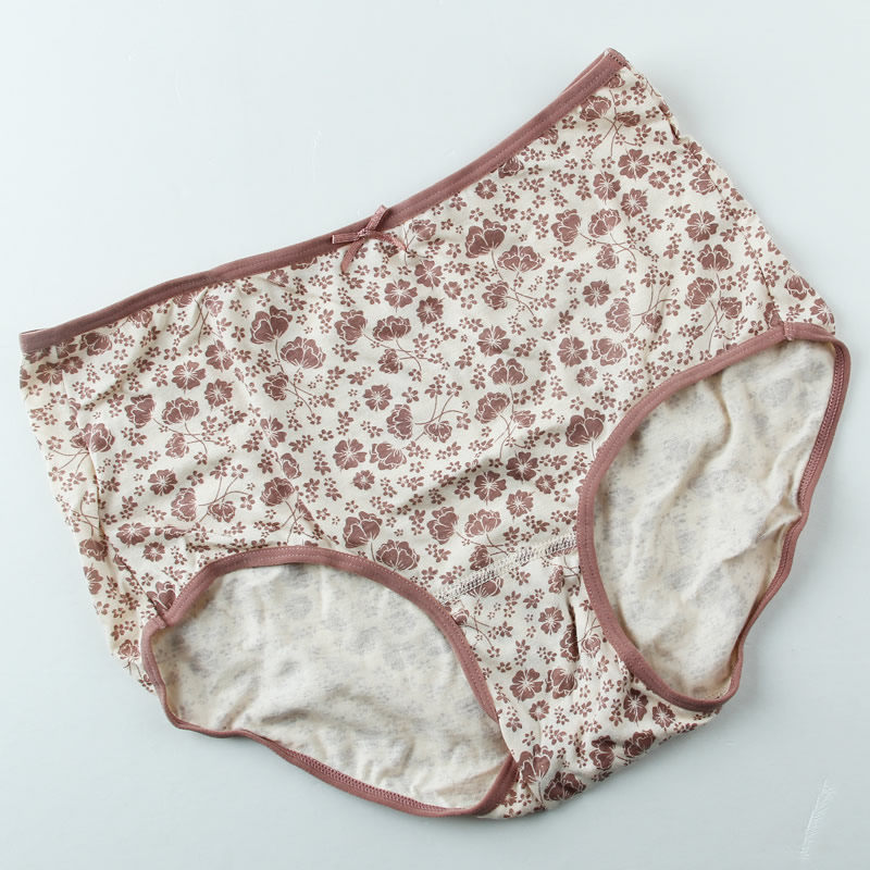 <em>女内裤中高腰</em>蝶安芬<em>内裤女</em>正品纯棉平角<em>全棉</em>中