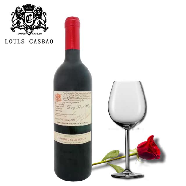 【九衢通】法国原汁葡萄酒 路易卡斯堡 酒堡金