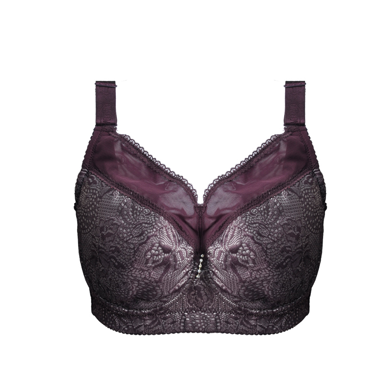 俏丹娜 DE杯<em>薄</em>款<em>无棉</em>杯 全罩杯调整型<em>文胸</em> 76