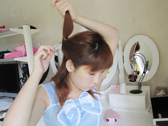 三款<em>儿童辫子</em>扎法<em>发型</em>要你变身韩剧女主角_b