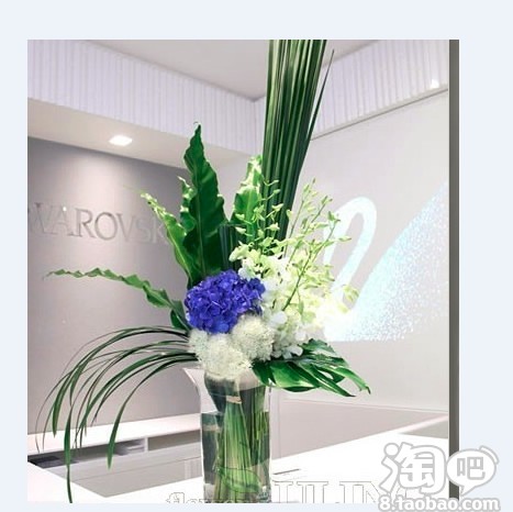 活动会议鲜花布置 酒会桌花 艺术鲜花布置-淘宝